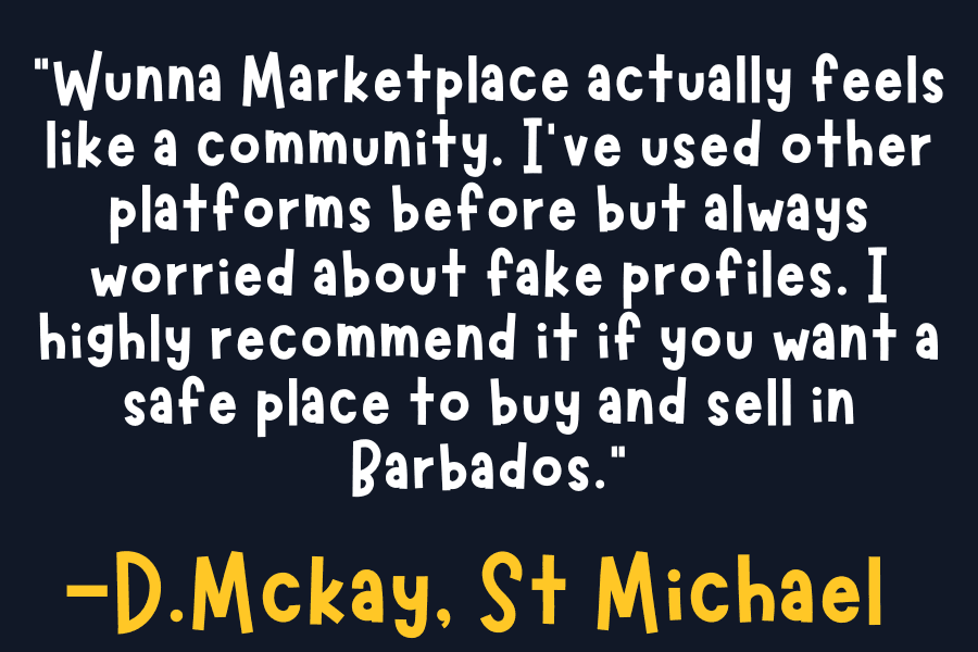Wunna Marketplace Testimonial