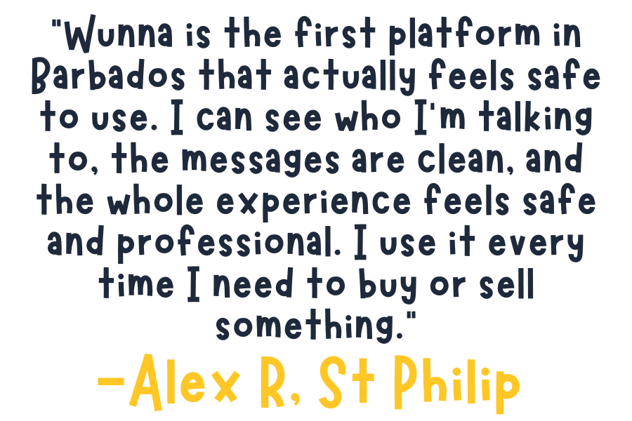 Wunna Marketplace Testimonial